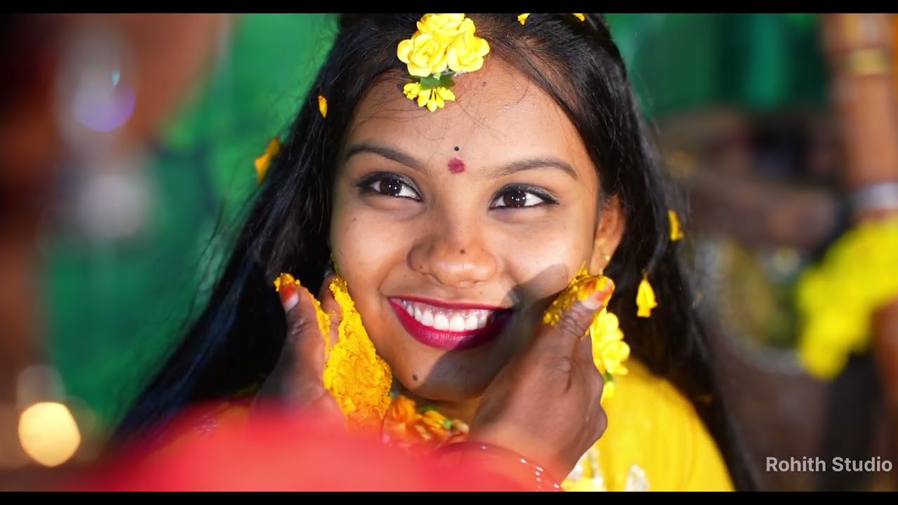 Chaithra hasini | Haldi Highlights | 