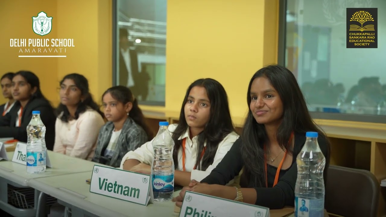 Day 1 of DPS Amaravati MUN