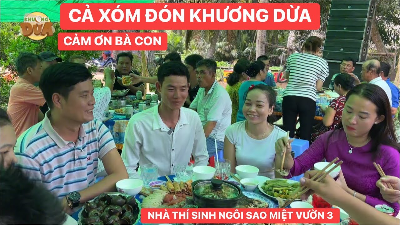 Hai vợ chồng Ngôi Sao Miệt Vườn 3 tổ chức Tiệc Tân Gia linh đình đón Khương Dừa