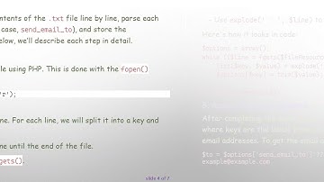 How to Extract an Email Address from a TXT File in PHP