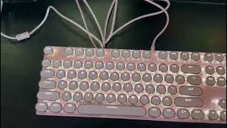 MageGee TypeWriter Gaming Keyboard Features & Review screenshot 5