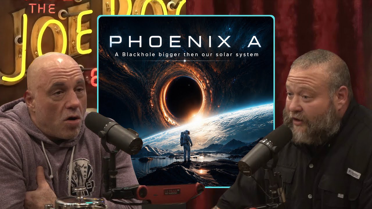 Joe Talks About The Size Of The Recently Discovered Blackhole Phoenix A | Joe Rogan & Action Bronson