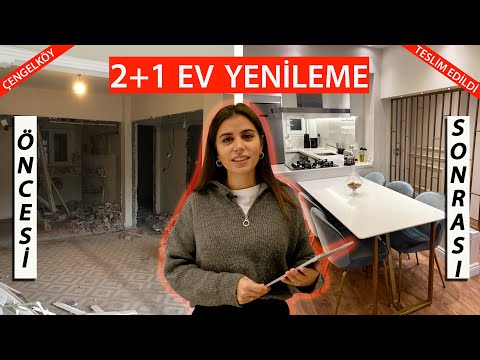 2+1 EV YENİLEME l EV TADİLATI l EV TURU l ÖNCESİ SONRASI