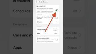 "Do Not Disturb Mode Kya Hai? | DND Mode Explained in Hindi 🔕 #shots #tipsandtricks #android