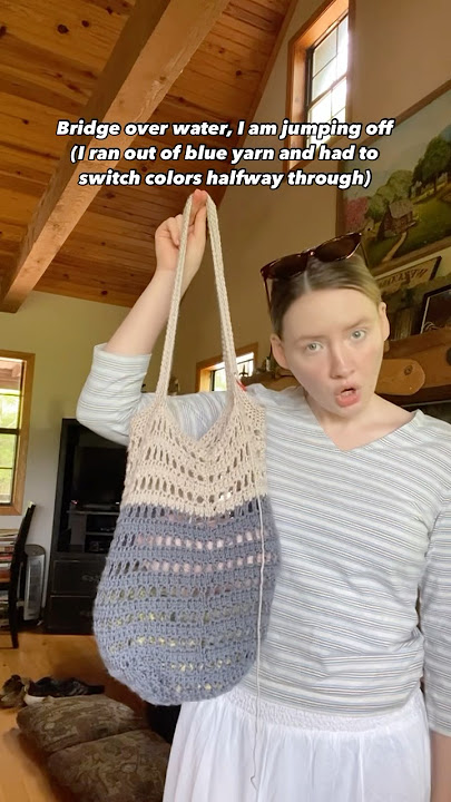 Oof 🫠 #crochetshorts #crochet #crochetbag