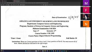 OOP in Java (array) By Musfiq.Part-5