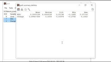 4 3  Computing summary statistics in Gretl