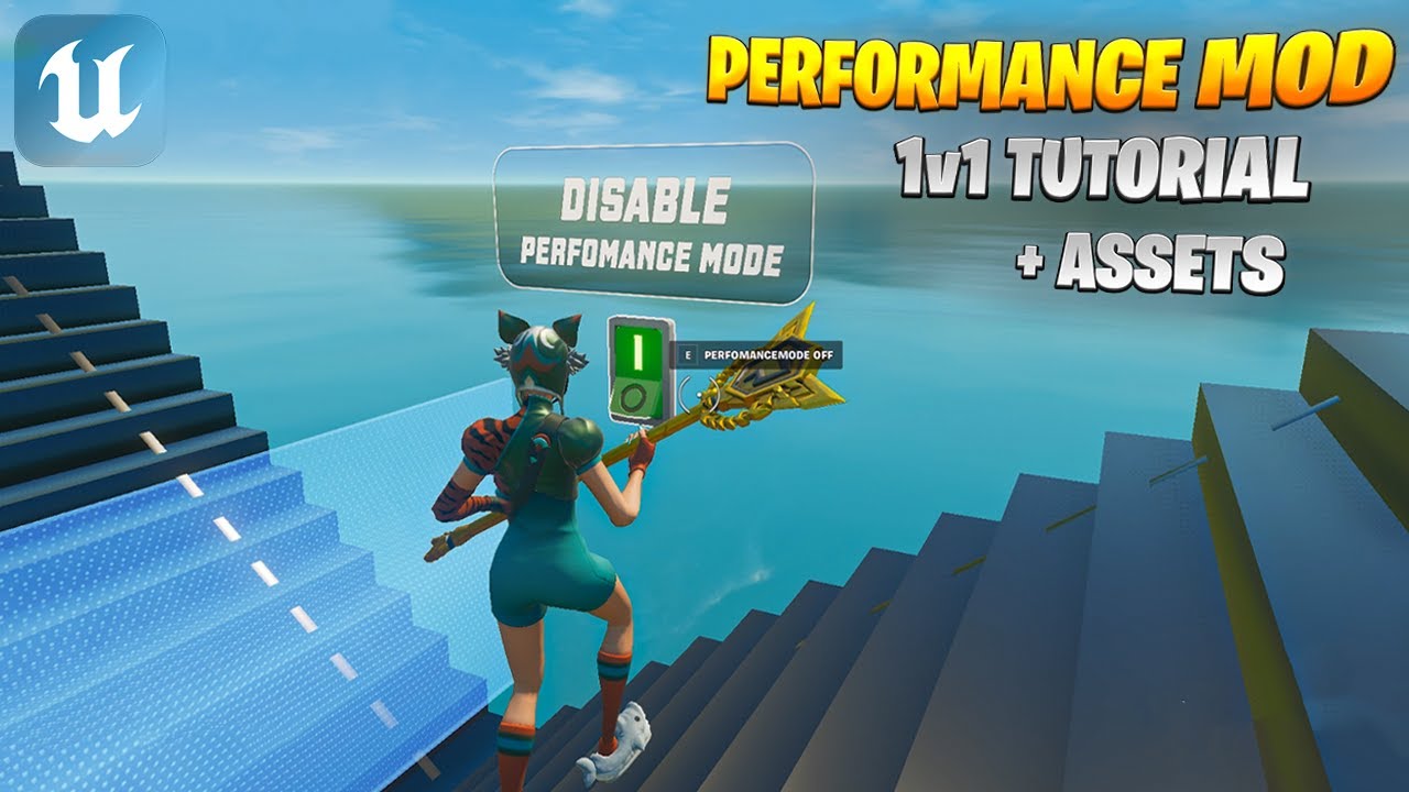 How to Make Performance Mode / Zero Delay for Your 1v1 Map | UEFN Tutorial