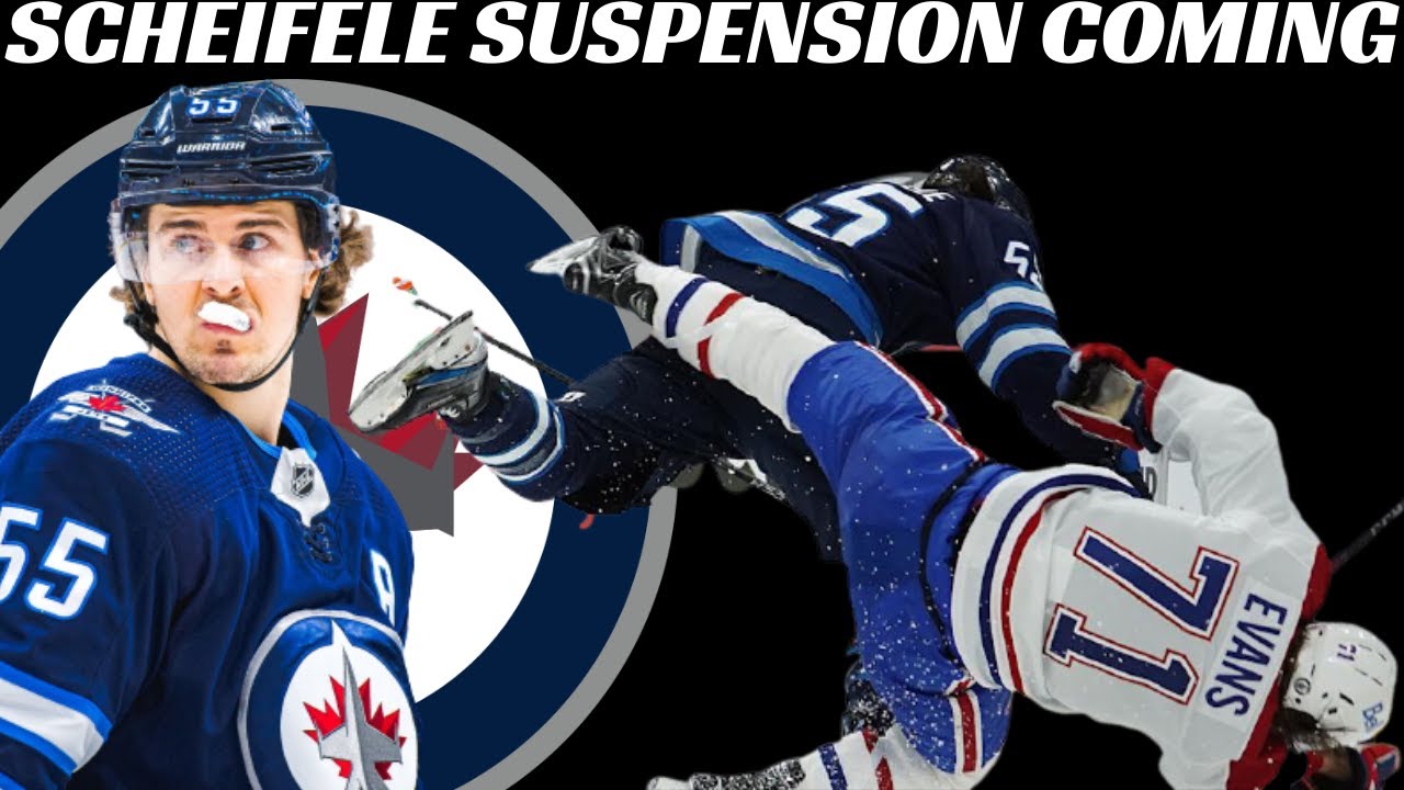 Jets' Scheifele suspended four games for hit on Montreal's Jake