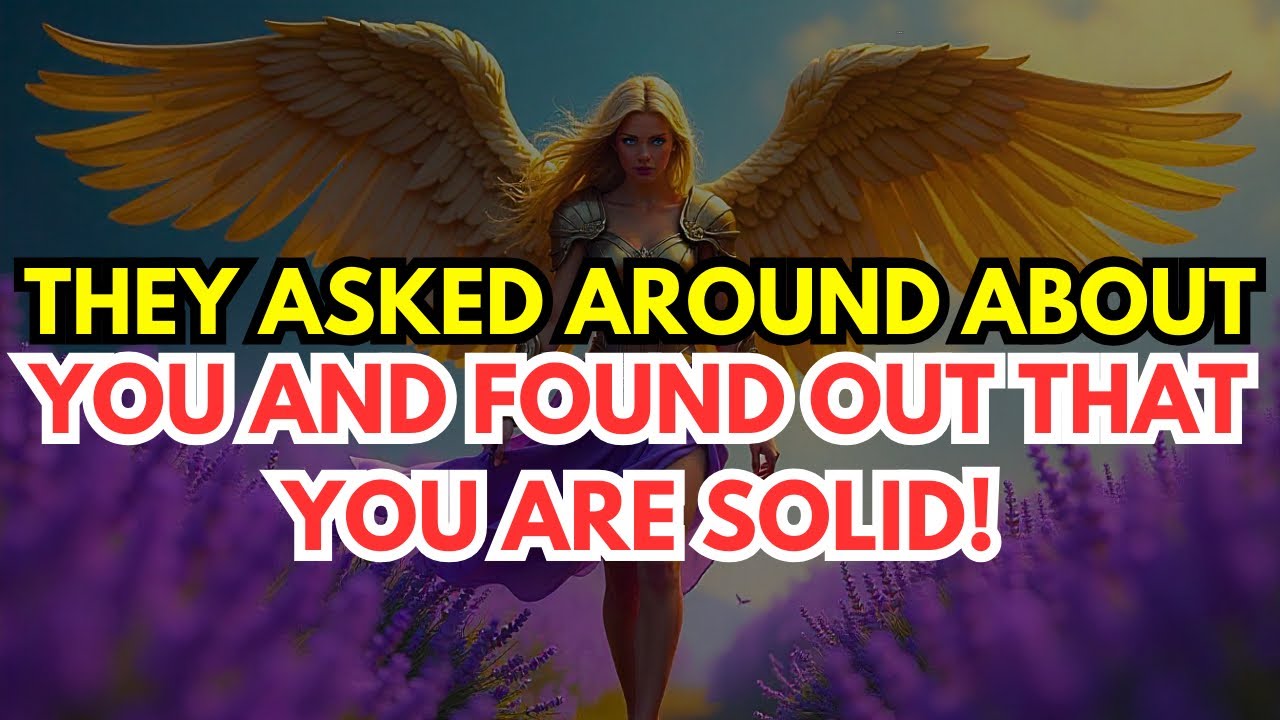 EVERYONE THEY ASKED HAD NOTHING BUT PRAISE FOR YOU.. NOW THEY FEEL STUPID