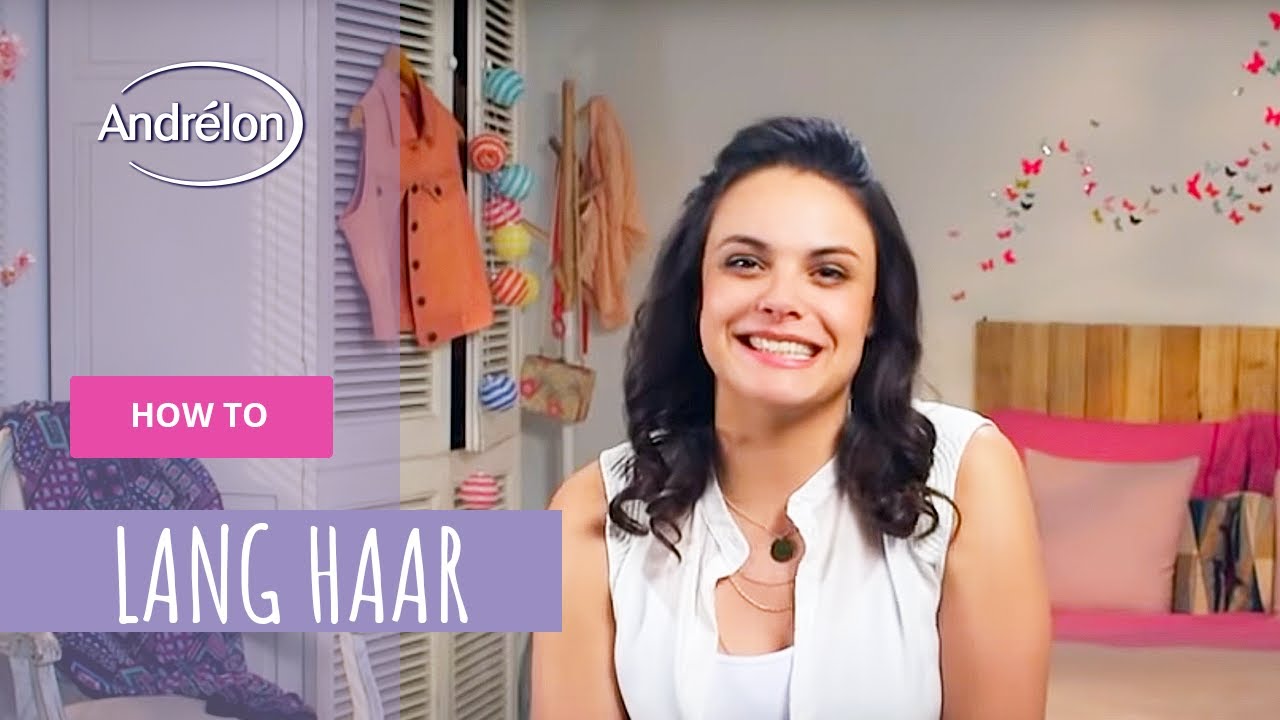 Lang haar half opsteken - Andrélon Haar Routine