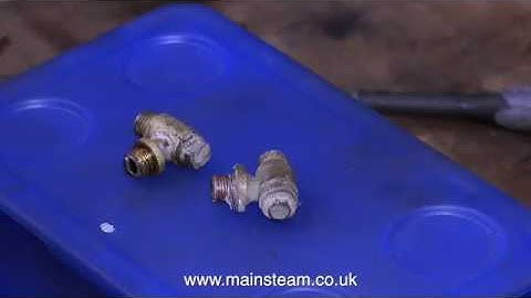 WORKING AT THE STEAM WORKSHOP #15 - CLEANING AND REPAIRING THE FITTINGS