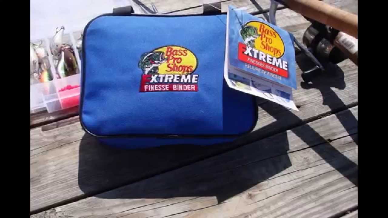 Bass Pro Shops Extreme Finesse Binder Review YouTube