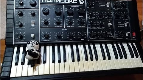 Polivoks. Short oldschool breakbeat session