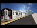 Hmmsim 2 | R188 V3R (half LED Signage) (7) train arriving and departing 103rd Street - Corona Plaza