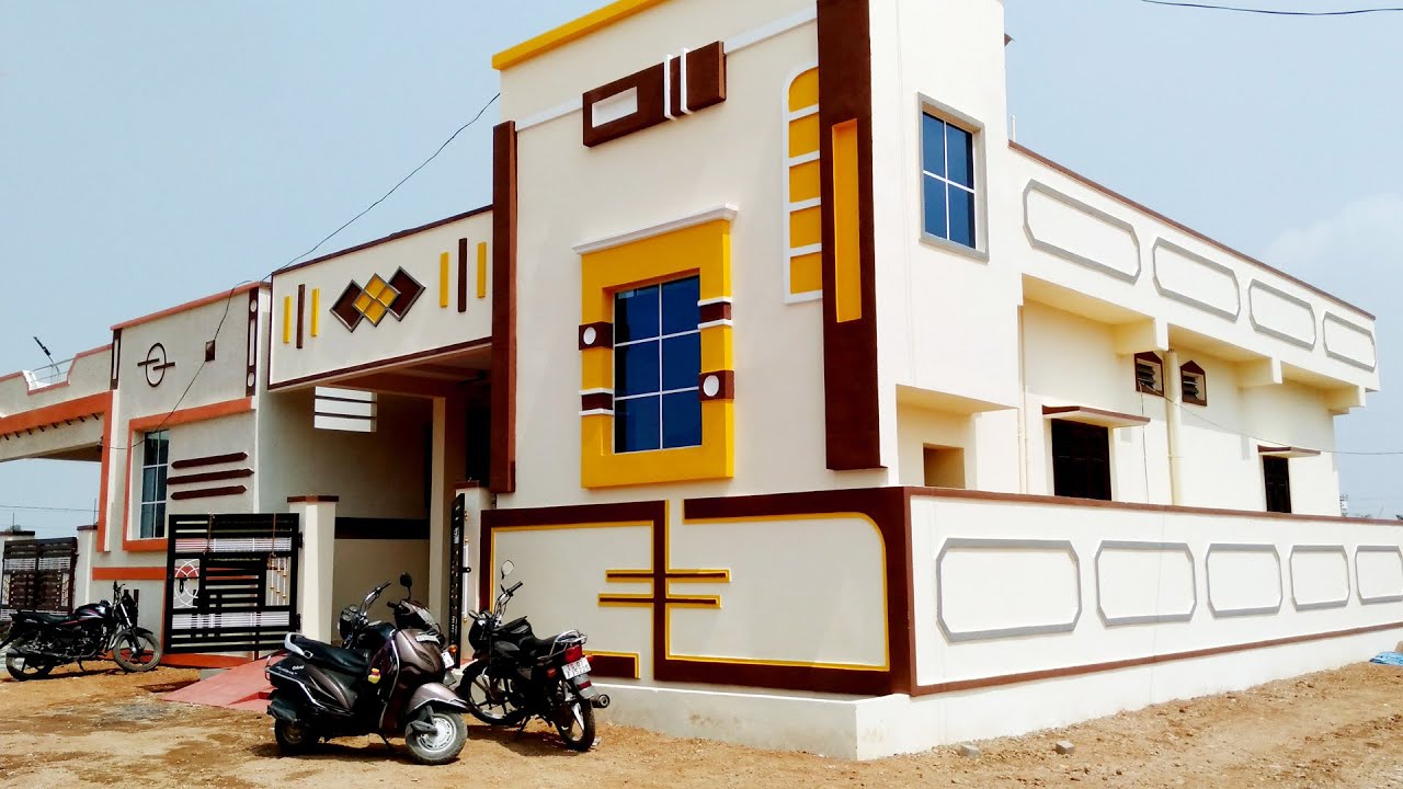 30x43 west facing 2 bhk independent house plan with real walkthrough @hyderabad || 3 cents