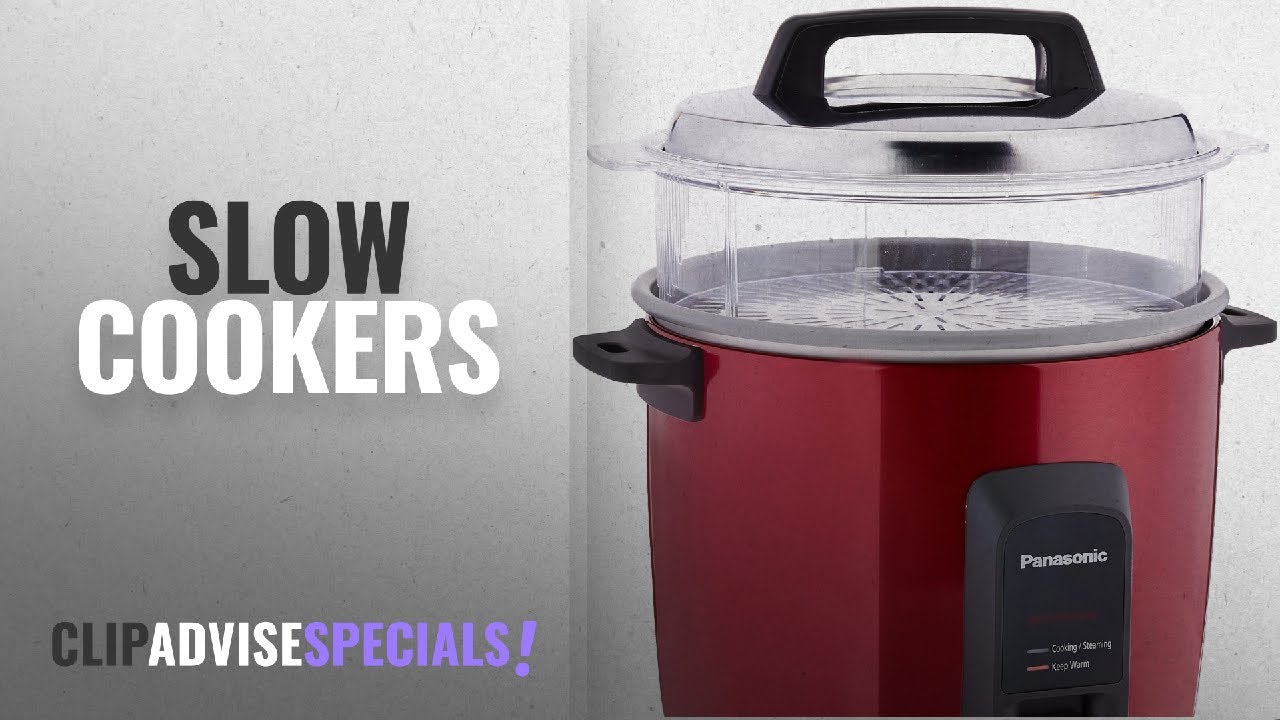 Top 10 Slow Cookers [2018] Panasonic SRY22FHS 750Watt Automatic Electric Cooker with Non