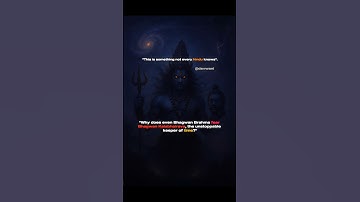 The fierce form of Shiva who controlsdestiny...#krishna #shiv #shorts #fyp #hindu #explore #god