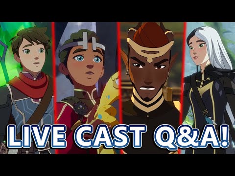 Livestream Q&A With the Cast of 'The Dragon Prince'!