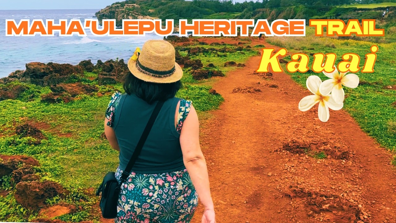 We Hiked Kauai's MAHA'ULEPU HERITAGE TRAIL Tidepools Dunes Views Beaches & More 4 miles moderate