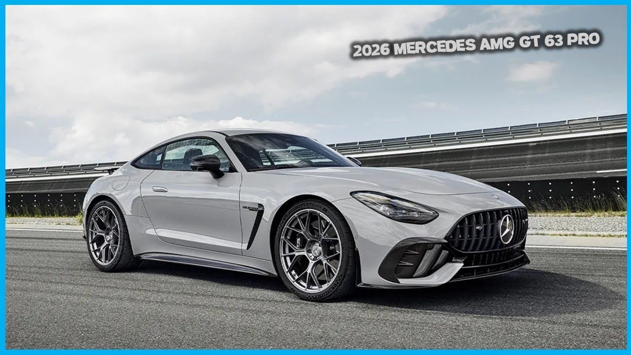 2026 Mercedes AMG GT 63 PRO The Ultimate Track Beast With Luxury 