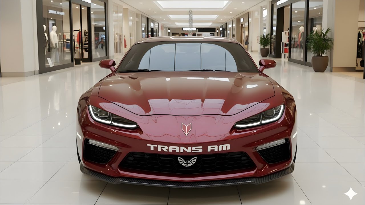 ПЕРВЫЙ ВЗГЛЯД! Pontiac Firebird Trans Am 2026 года ВЕРНУЛСЯ… И он превзошёл все ожидания!