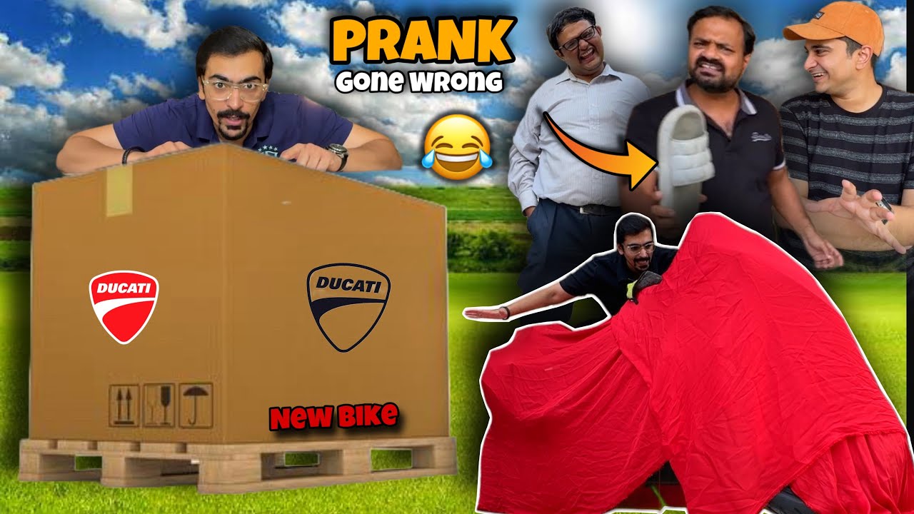 New Bike Prank Gone Wrong 😂 JD Gusa Kar Gaya 😡 Bat Jution Tak Chali Gai
