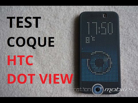 TEST HTC DOT VIEW pour HTC One M9 + TUTO