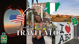 Travel with me to Nigeria for 'Detty' December! ✈️ | USA to Nigeria december travel vlog