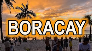 Boracay Island White Beach Travel Tour 4K