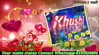 Khushi Name New Status Www Nagori Com