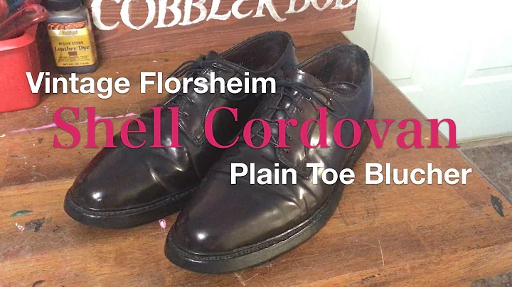 De-coding a Vintage 22 yr old Florsheim Shell Cordovan PTB
