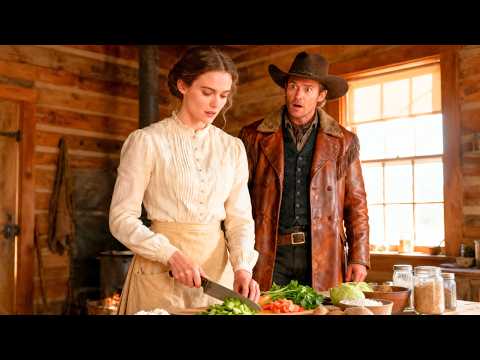 No One Warned the Rich Cowboy His Plain Bride Could Cook — Now the Ranch Hands Refuse Town Food