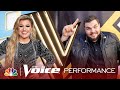 Jake Hoot and Coach Kelly Clarkson: "Wintersong" - The Voice Live Finale 2019