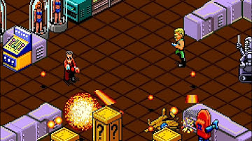 Escape from the Planet of the Robot Monsters 2 player arcade game