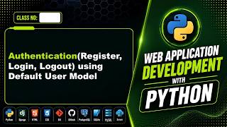 WADP Class: Authentication(Register, Login, Logout) using Default User Model
