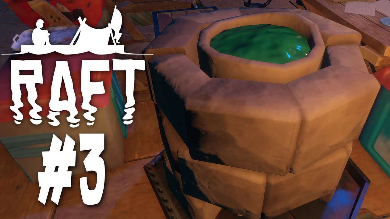 RAFT (COOP) #3 : LA NAISSANCE DU CHASSEUR DE SQUALE ! - YouTube