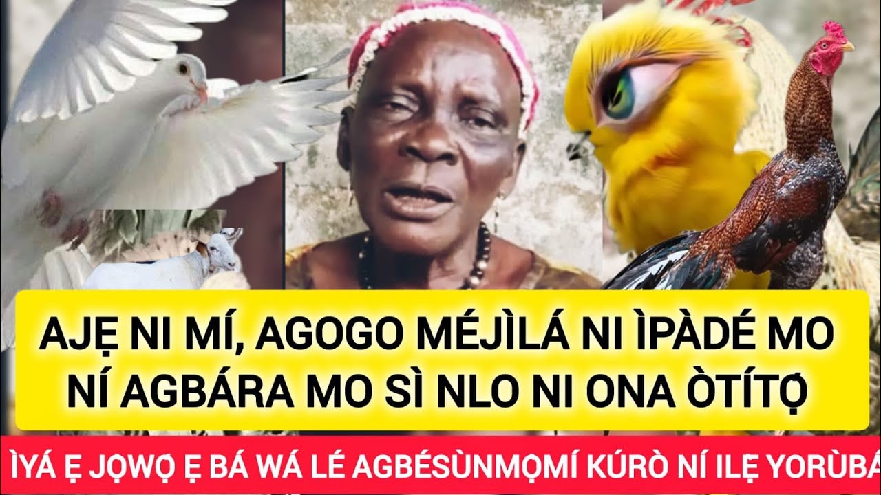 ÌYÁ ALÁGBÁRA KAN RÈÉ Ò! AJẸ NI MI  AGO KAN SÍ AGO MÉJÌLÁ LAMA Ń LỌ SÍ ÌPÀDÉ BÀBÁ MILÓ FÚN..21/8/25