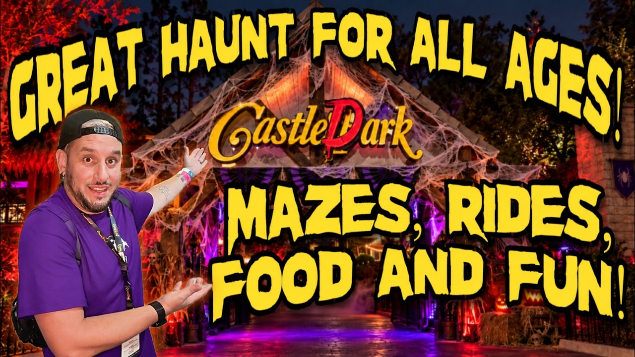 CASTLE DARK WAS SO FUN! | CASTLE PARK | SOCAL HAUNT
