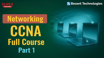 Networking | CCNA Full Course 2025 | Beginner to Advanced | Besant Technologies