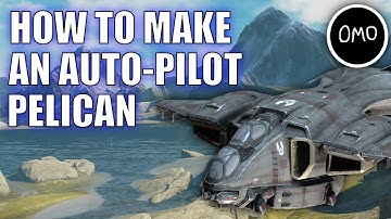 Halo 5 Forge - How To Make An AUTO-PILOT Pelican