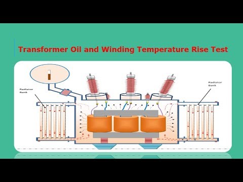 transformer oil and winding temperature rise test rising sign chart