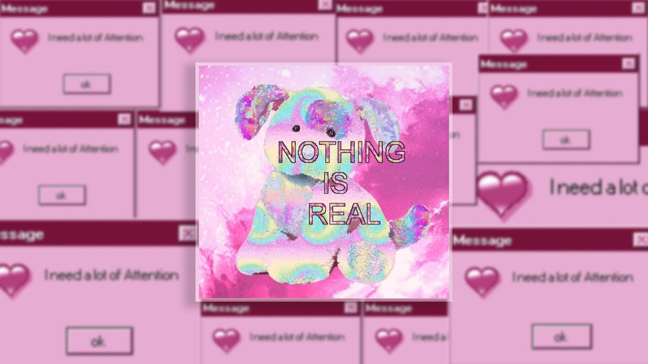 I need a lot of attention, but nothing is real | traumacore/weirdcore ...