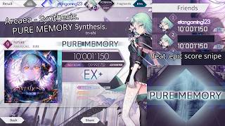 Synthesis. [FTR 9+ PURE MEMORY] // Arcaea
