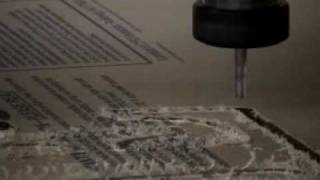 Thermwood Coporation -  3 Axis CNC Machine - Routing Acrylic Letters