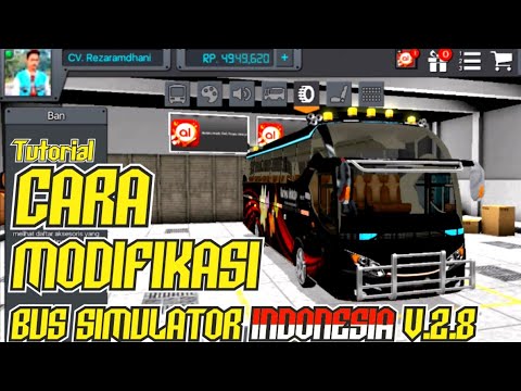  MODIFIKASI  ARJUNA XHD BUS  SIMULATOR  INDONESIA   V 2 8 