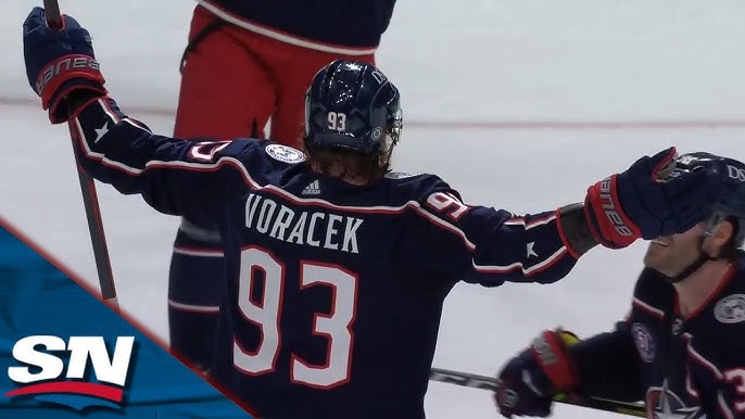 Jakub Voracek Hockey Paper Poster Blue Jackets - Jakub Voracek