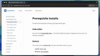 ScaffoldHub - Development setup