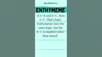 ENTHYMEME