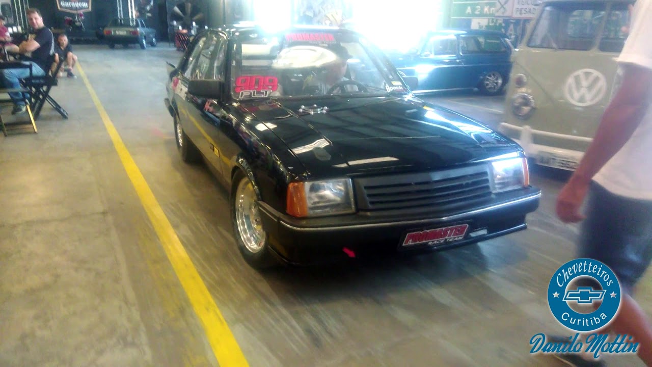 Clube Chevetteiros Curitiba - Jeff chegando no Evento de 45 anos do Chevette